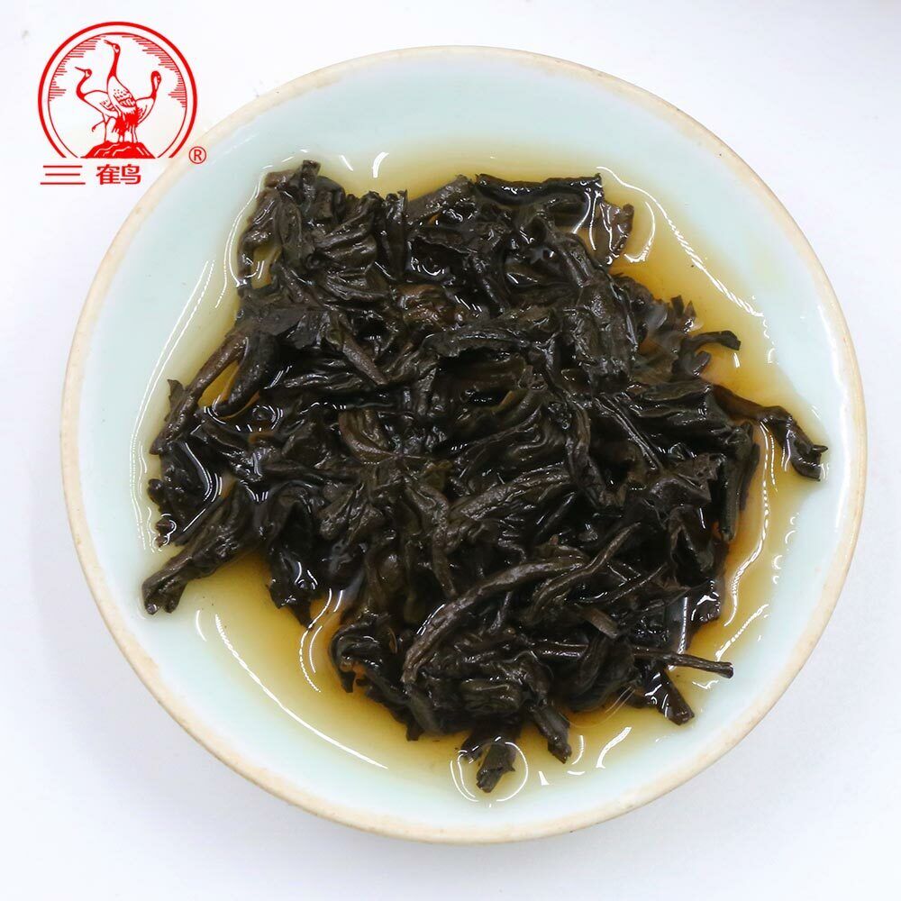 Three Cranes Sanhe Loose Liupao Tea Dark Tea 2301 Aged Teas 250g