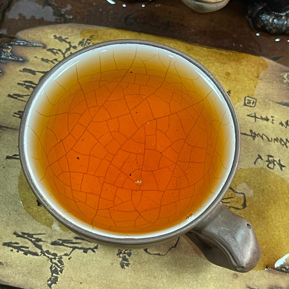 Nanqiao 753 Menghai CheFoNan Yunnan Qi Zi Bing Cha Pu-erh Tea Cake 357g Raw