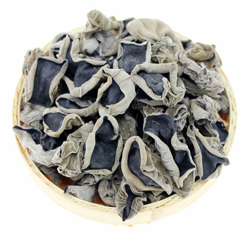 Dried Black Fungus Mu Er Chinese Wood Ear Jew's Ear Food Mushroom Natural 250g
