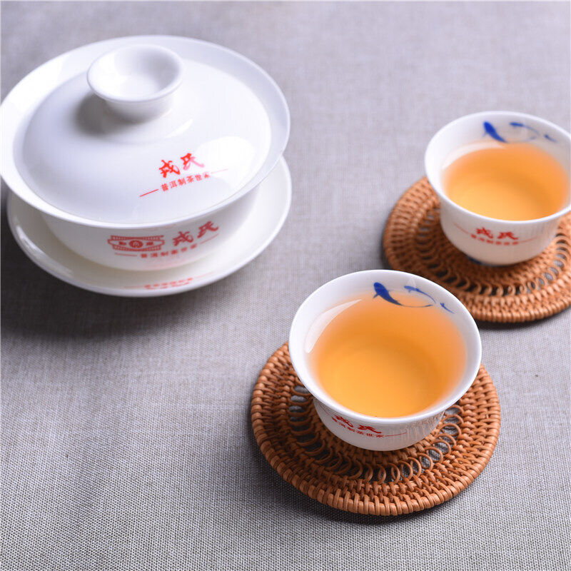 Mengku Rongshi "Big Snow Mountain" Shen Pu-erh Tea Raw Puerh Puer Cake 400g