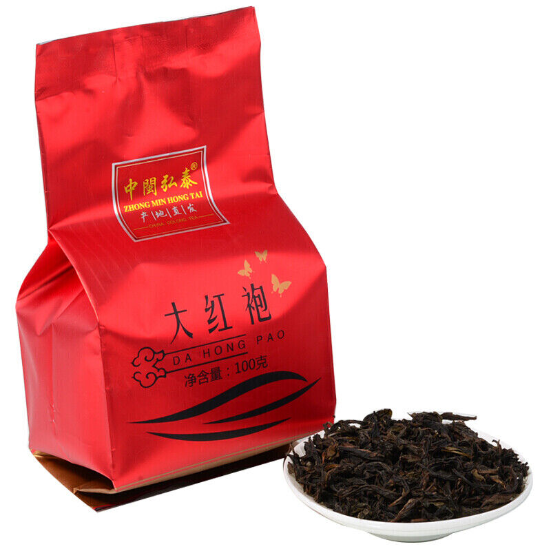 Tan Bei High-baked Da Hong Pao Tea Wuyi Yancha Big Red Robe Oolong Tea 100g Secondary image