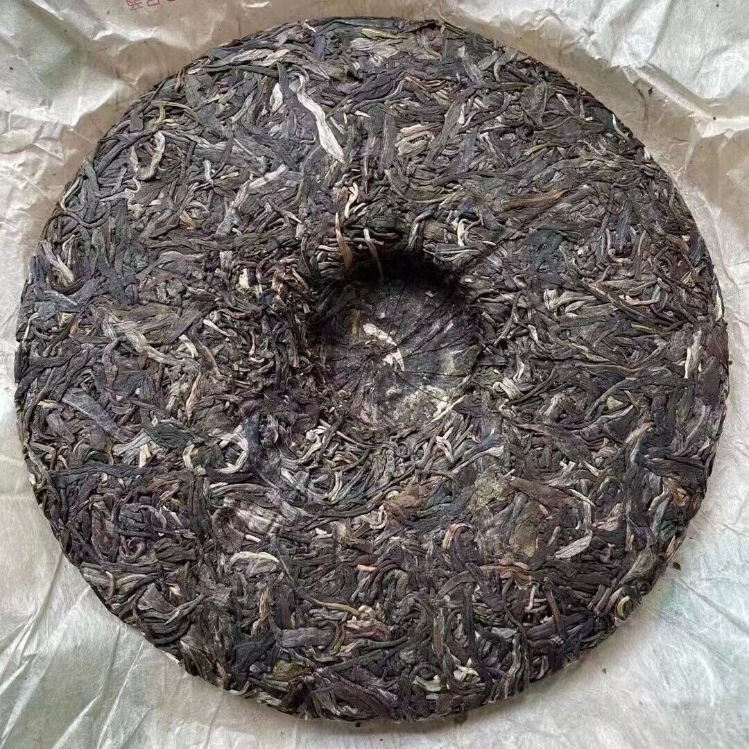 357g Yunnan Sheng Puerh Tea Banzhang Old Pu-erh Raw Tea Cake Aged Pu'er Tea