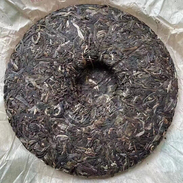 357g Yunnan Sheng Puerh Tea Banzhang Old Pu-erh Raw Tea Cake Aged Pu'er Tea
