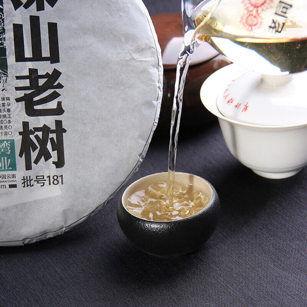 Chinese Haiwan  Shen Pu'er Tea Batch 181 Shen Shan Lao Shu Raw Puer Tea 500g
