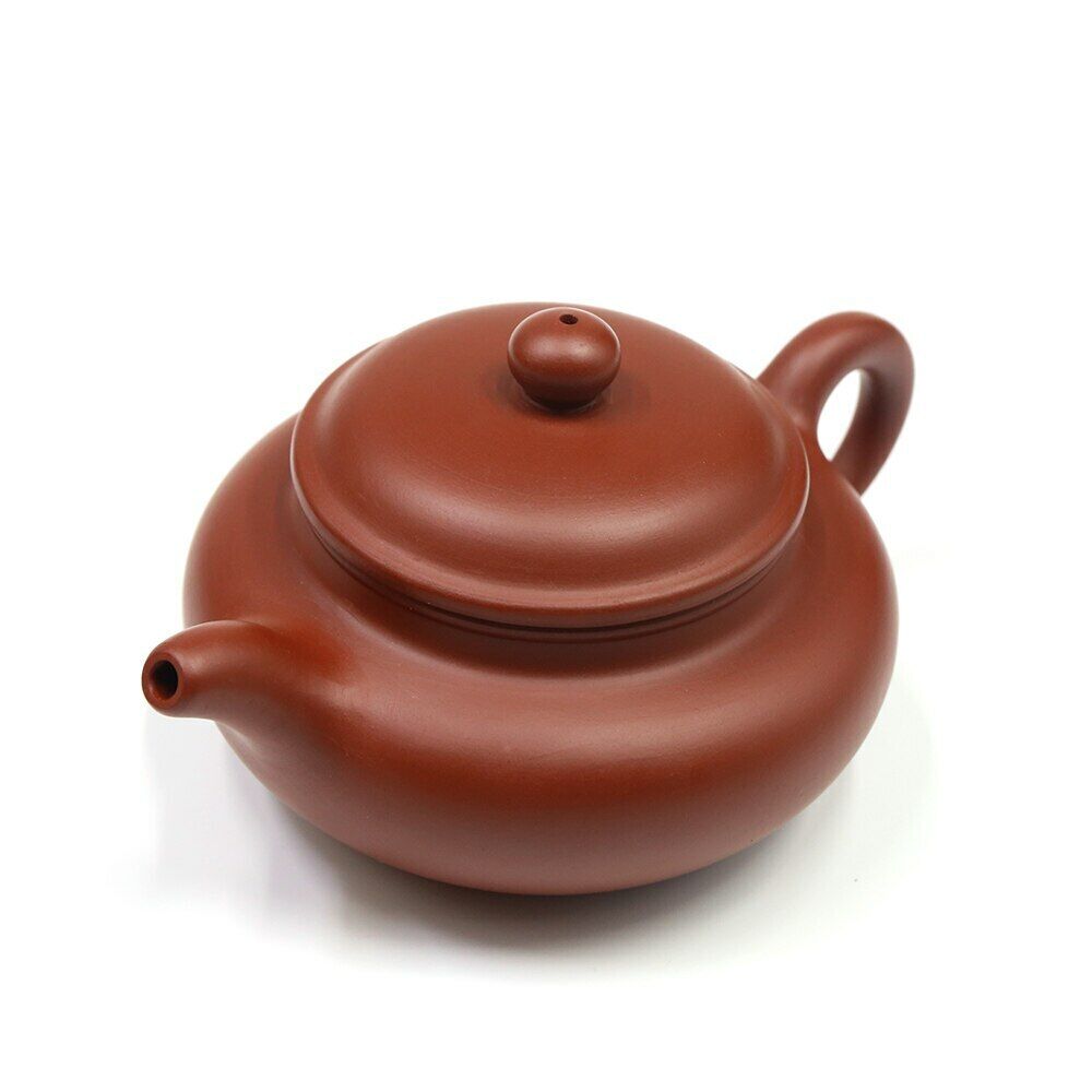 Huang Long Shan Rude Ore Dahongpao Pot Filter Xishi Teapot 300ml Purple Clay