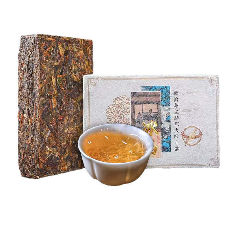 500g Pu-erh Raw Tea Brick Iceland Old Tree Pu'er Shengcha Yunnan Pu-erh Tea Main image