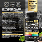 Sea Moss Bundle Black Seed Multivitamin & Shilajit Power Combo USA