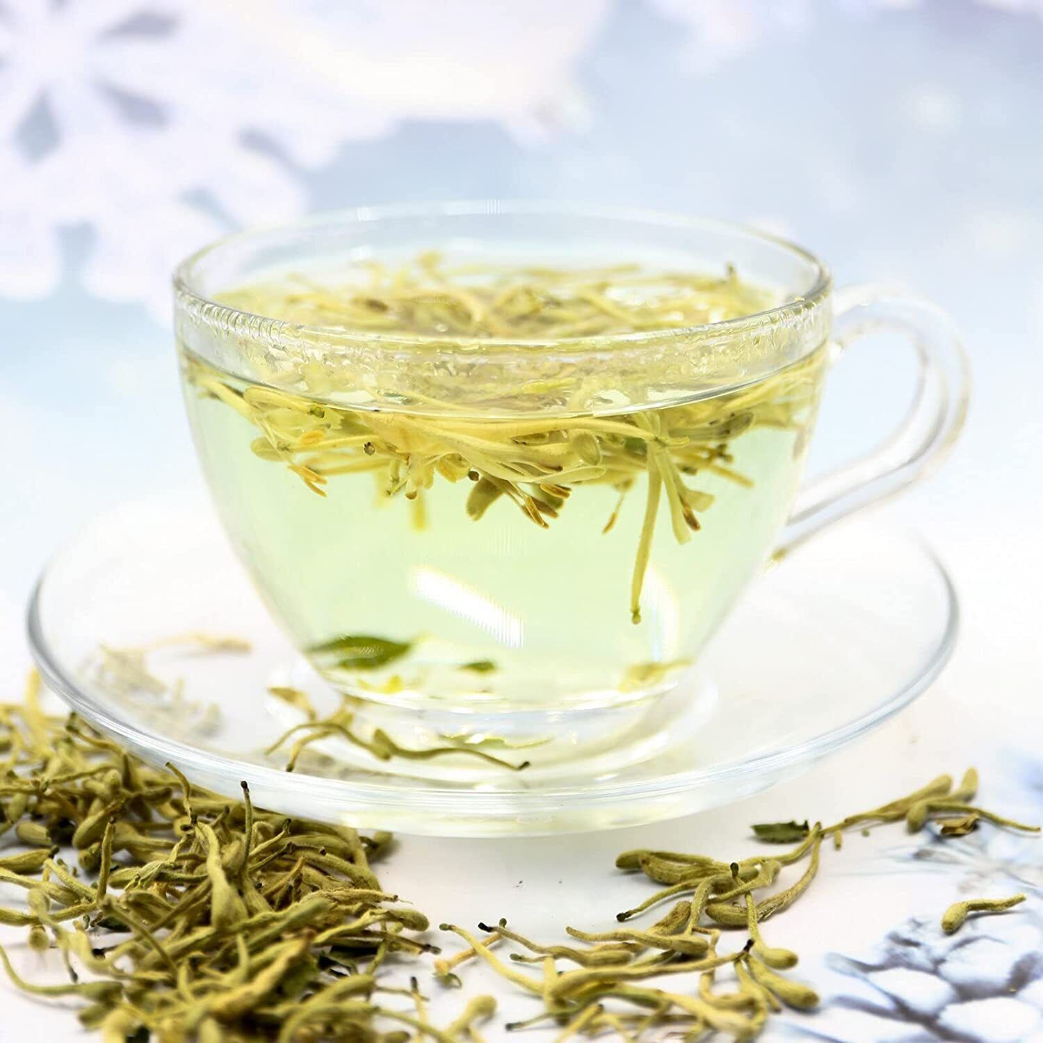 FullChea Natural Dried Honeysuckle - Jin Yin Hua Honeysuckle Tea 1.58oz/45g