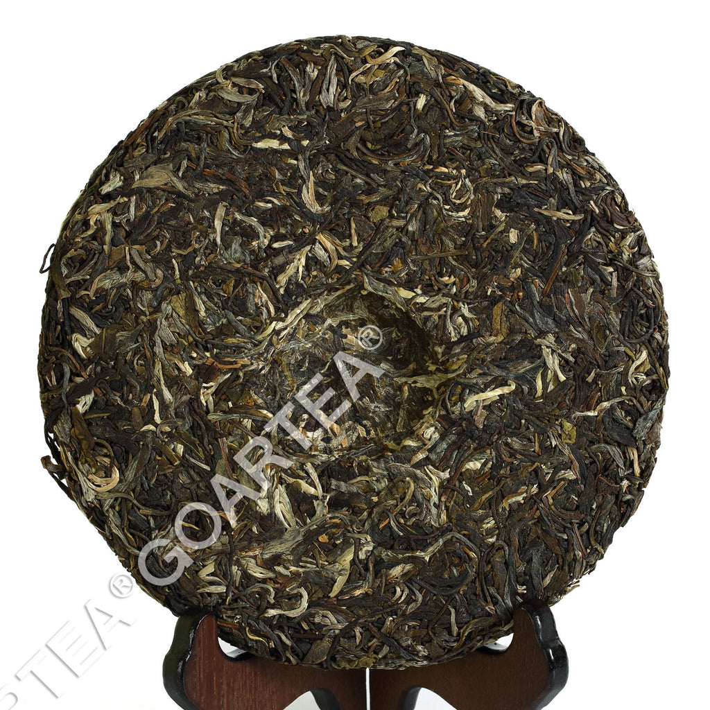 yr 400g Certificated Organic Yunnan Banzhang Pu'er Puer puerh Tea Raw Cake