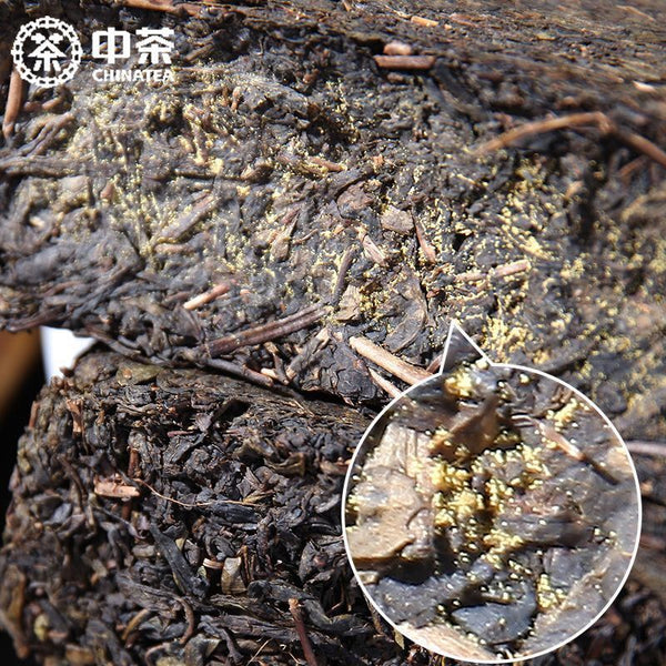 TeaCHINA TEA Anhua Dark Tea Hand-built Fu Brick Yuntai Moraine Black Tea 1kg