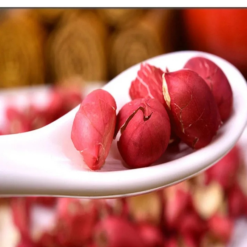 With peanuts red peanut skin long fruit coat peanut skin peanut jacket 17.6oz