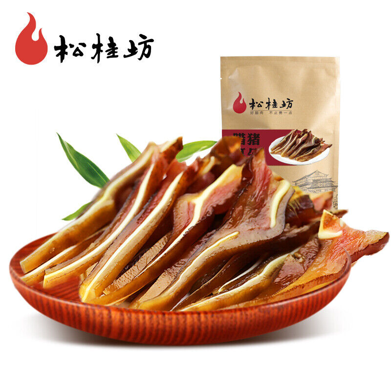 500g/bag Songguifang Smoked Pork Ear zhuerduo Chinese Food 松桂坊腊猪耳朵 Main image