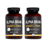 1-5PCS Alpha Brain Memory & Focus 60 Capsules Supplement for Men & Women