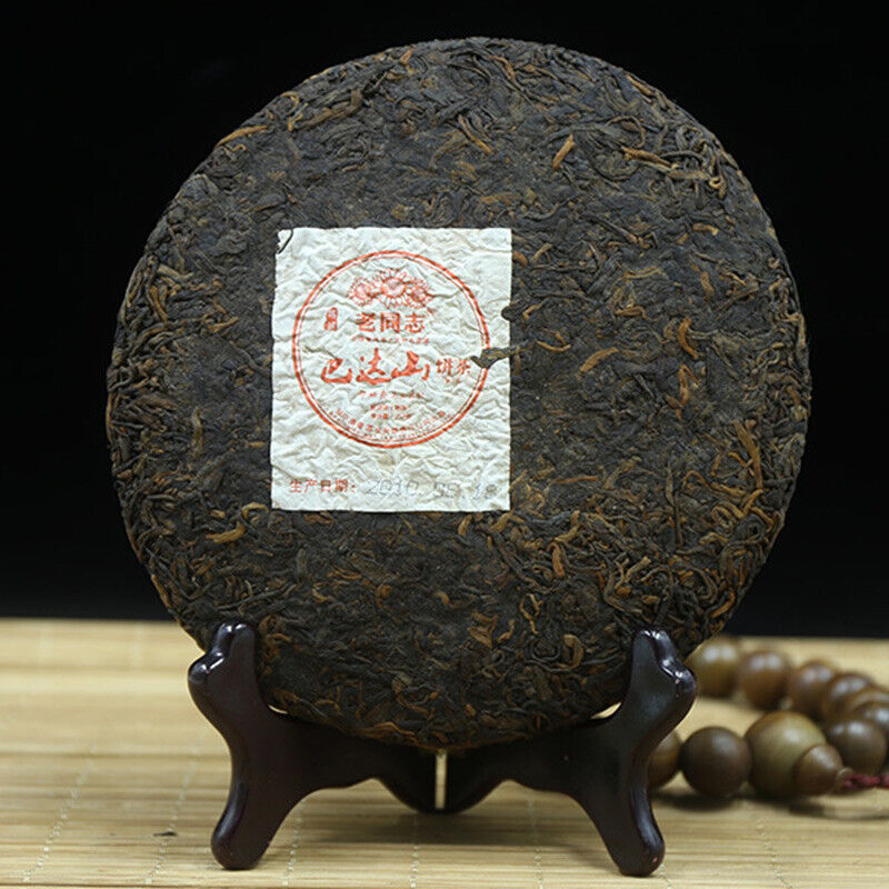 LaoTongZhi Ripe Puer Badashan Second Batch Shu Pu Er Yunnan Tea 357g Secondary image