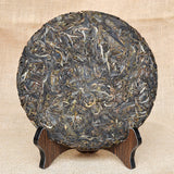357g Pu'er Tea Raw Puer Tea  Lincang Tea Mengku Old Tree Tea District Qizi Cake