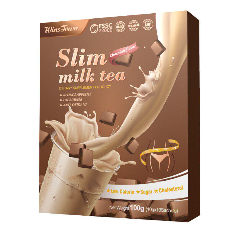 Slim Milk Tea Original Tea Belly Fat Burning Delicious Weight Loss Detox Tea100g