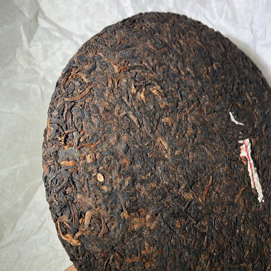 Gao Shan Qiao Mu Shu Puer Yunnan Seven-seed Cake Tea Ripe Puer Tea 357g