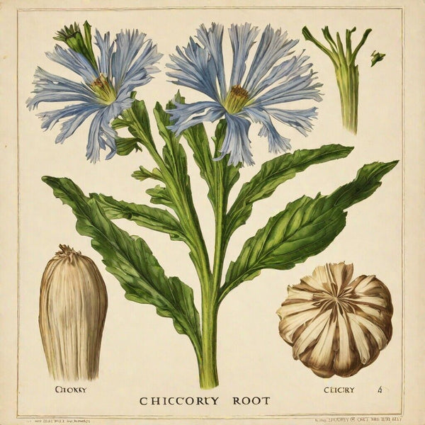 Zichorienwurzel geröstetes Granulat hoher Qualität(Cichorium intybusKräuterkunde