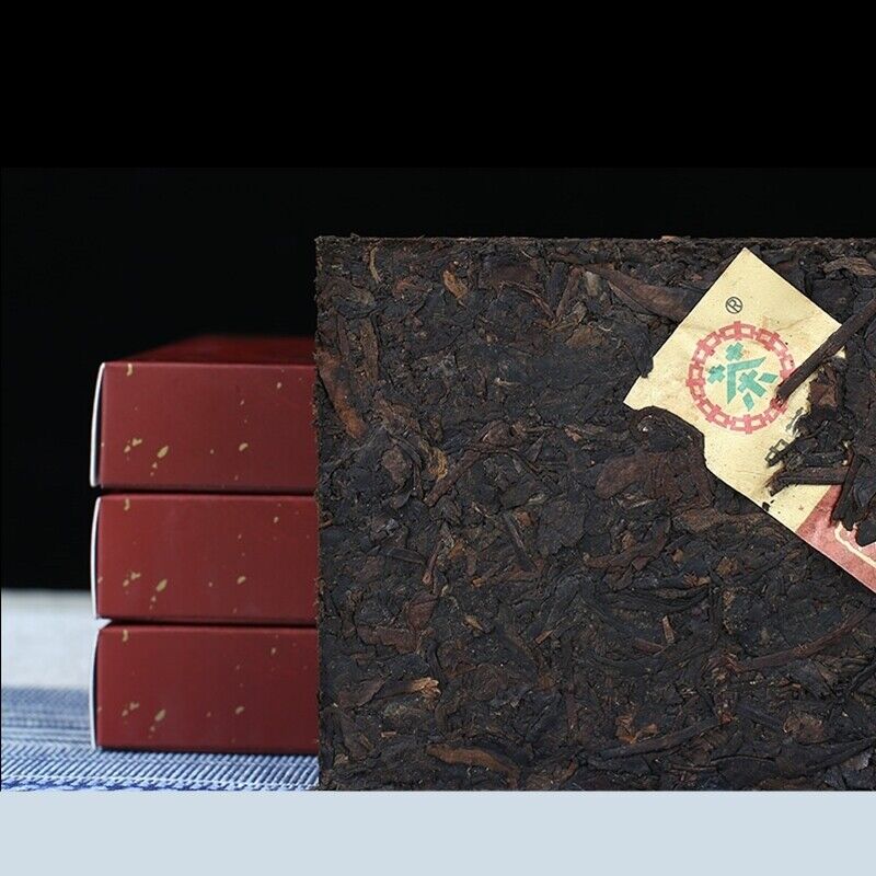 CHINATEA Jujube Fragrant Brick Pu'er Tea Ripe Puer Yunnan Zhong Cha 250g