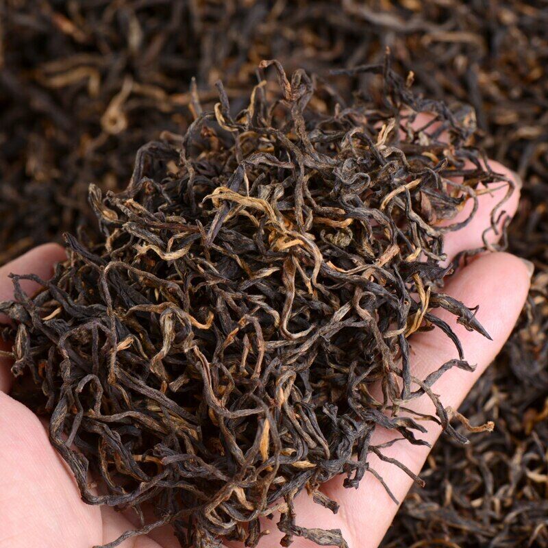 Tea/Fengqing Black Tea Shaihong Yunnan Dianhong Tea Dian Hong 500g