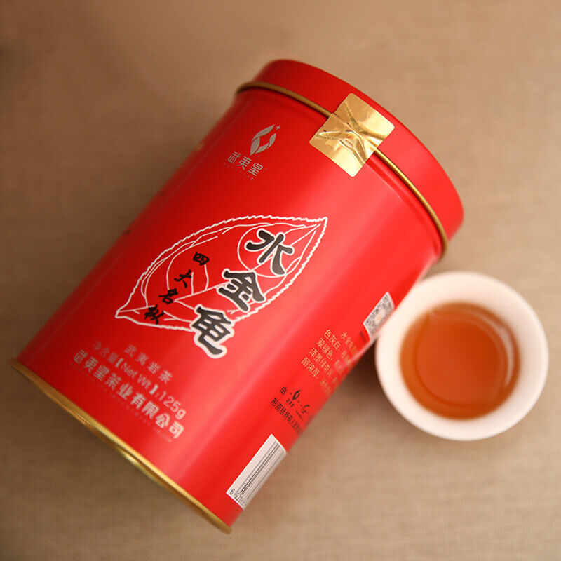 Wuyi Star Shui Jin Gui Golden Water Turtle Fujian Oolong Tea Rock Tea 125g/Tin Main image