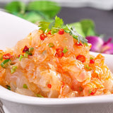 Chinese Snack Instant Food Jellyfish 即食海蜇皮凉拌冷菜带调料包 海蜇150g*3bags seafood flavor