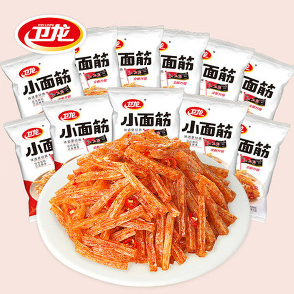 312g Genuine Gluten Gluten Free 12bags*26g Weilong Specialty Spicy Snack Food Secondary image