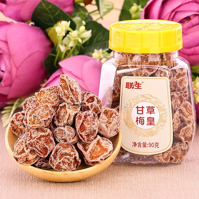 Asian Food Fruit Snack 90g*3can Preserved Dried Plum Sour & Sweet Chinese
