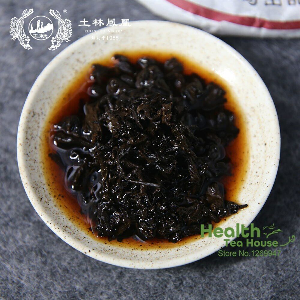 TuLin "Long Feng Cheng Xiang" Five-Year Old Material Ripe Pu Erh Tea 357g