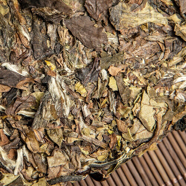 Zhongcha Tea White Cake 5901 Old Tree Baicha Tea 357g