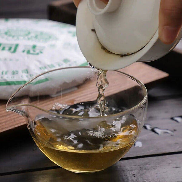Haiwan Sheng Puerh Tea MengHai QiZiBing Raw Puer Tea Cake 357g