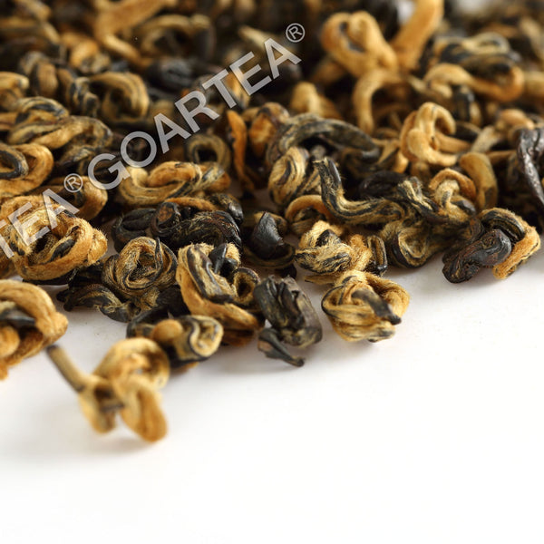 TeaHELLOYOUNG Supreme Yunnan Black Tea Fengqing Dian Hong Dianhong Snail Golden Bud