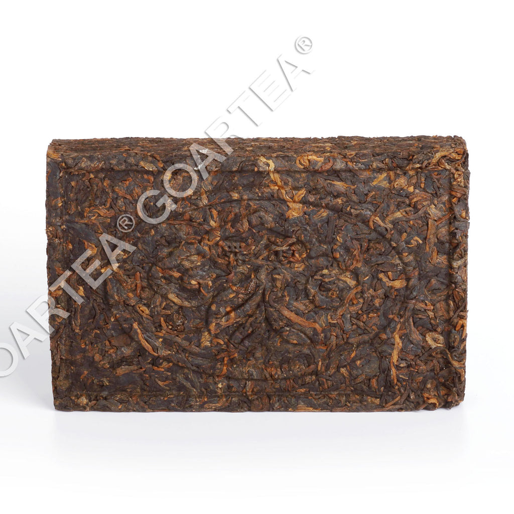 yr 250g Yunnan Pu'er Puer puerh Ripe Brick Tea Bulang Mount Aged Golden Bud