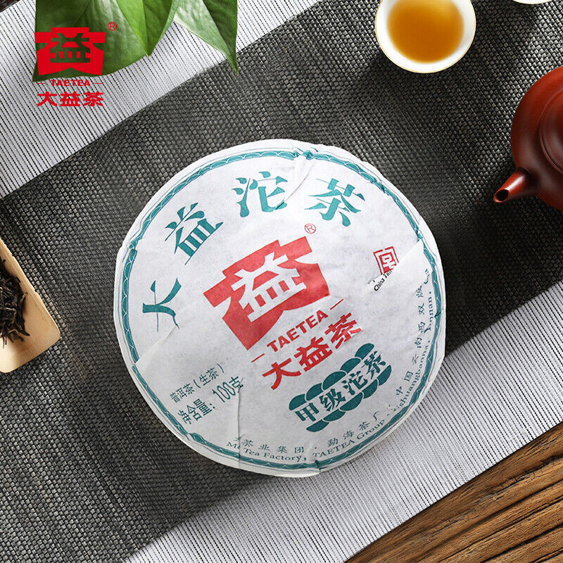 Classic Raw Pu'er Tea Jia Ji TuoCha Menghai TAETEA Dayi Tea Raw Pu-erh 500g Secondary image