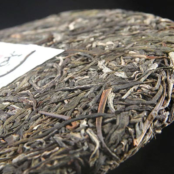 357g Yiwu Raw Puerh Tea Cake Fenghuangwo Yunnan Pu-erh Shengcha Pu'er Green Tea