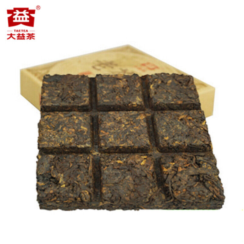 TAETEA Lao Cha Tou Dayi Menghai Puerh Puer Ripe Tea Brick 100g 1401 Batch