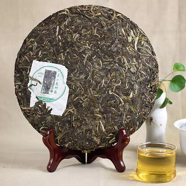 Haiwan High Mountain Ancient Tree Old Comrade Raw Puer Tea 500g Batch 141