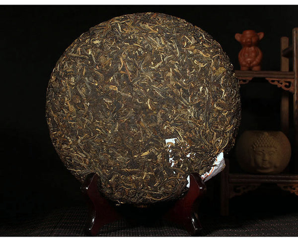 Song Pin Hao Pu'er Tea Raw Tea Natural Old Tea Brown Mount Puer Tea 357g/12.59oz