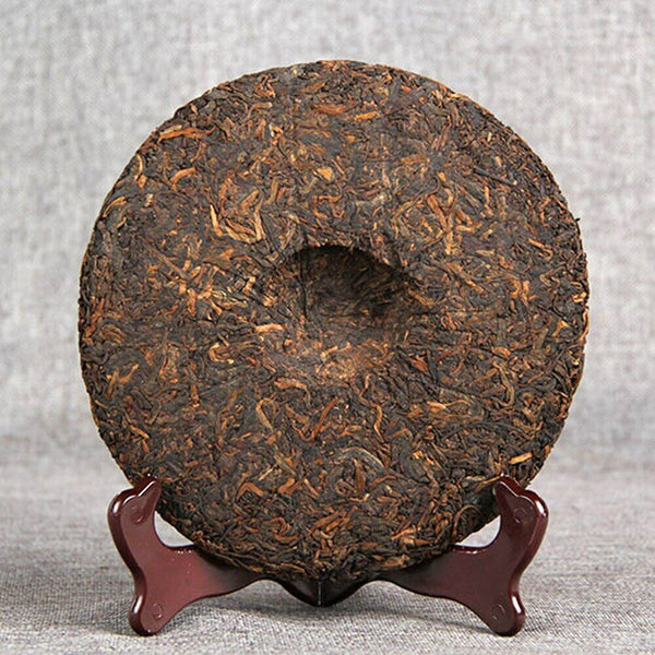 Old Tree Pure Material Ripe Puerh Tea Iceland Golden Bud Shu Puer Tea 357g