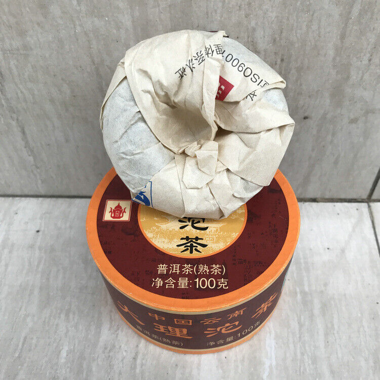Yunnan Xiaguan DALI Tuocha Shu Puerh Tea Pu-erh Ripe Puer Tea 100g Boxed