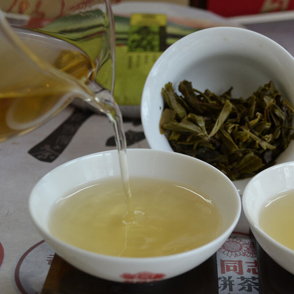 400g Spring Mannose * 2016 Haiwan Old Comrade Spring Raw Puerh Chun Lu Puer Tea