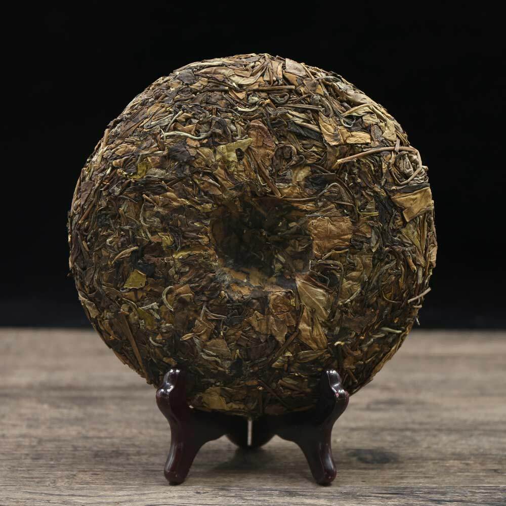 High Mountain Gong Mei 350g Chinese Old Tree Fuding White Tea Cake ShouMei