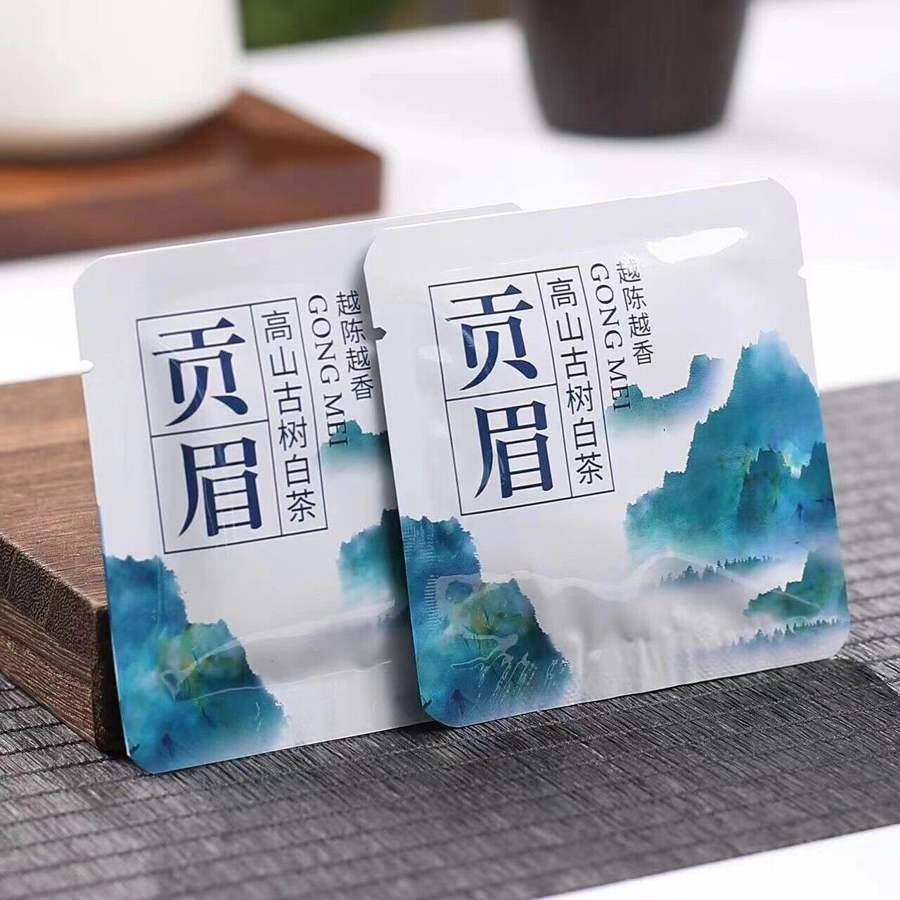 30pcs Fuding White Tea Gongmei Chinese White Tea Brick Chinese Tea Healthy Drink Main image