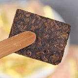 Gongting Jin Zhuan Shu Puer Tea Palace Gold Brick Ripe Puer Mini Tea Brick
