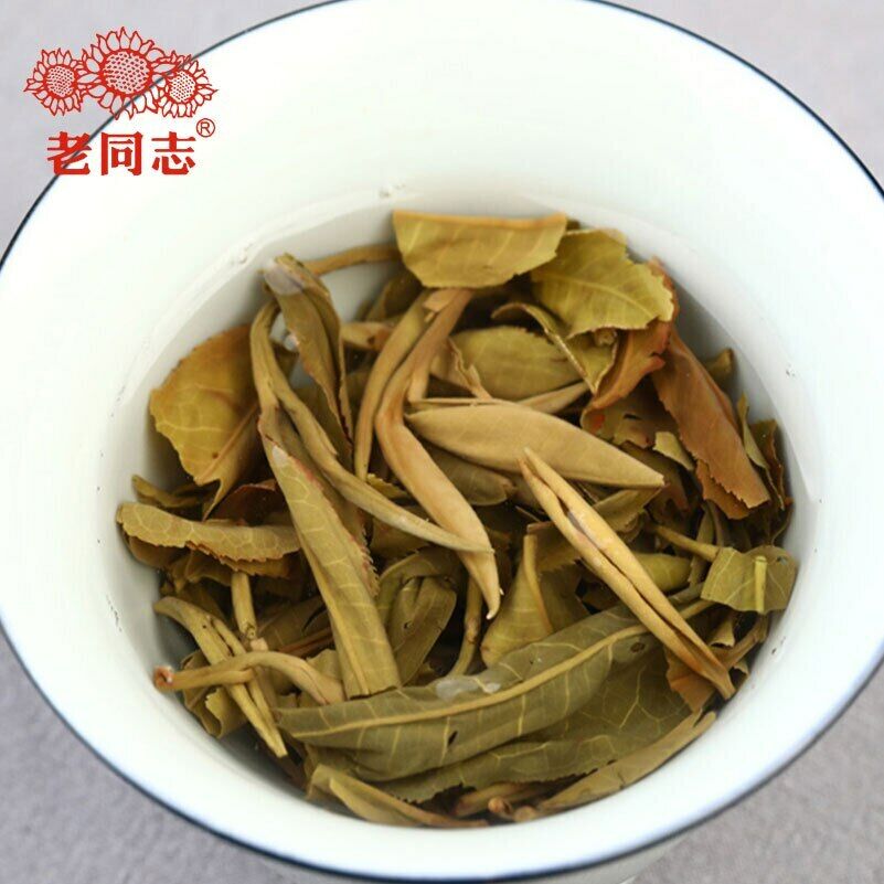 Raw Puer Tea Batch 211 Yunnan Qi Zi Bing Sheng Puerh Health 357g Haiwan Brown