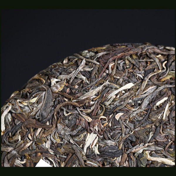 Haiwan Zhang Jia San Dui Raw Puer Tea Bulang Mountain Sheng Puerh 500g