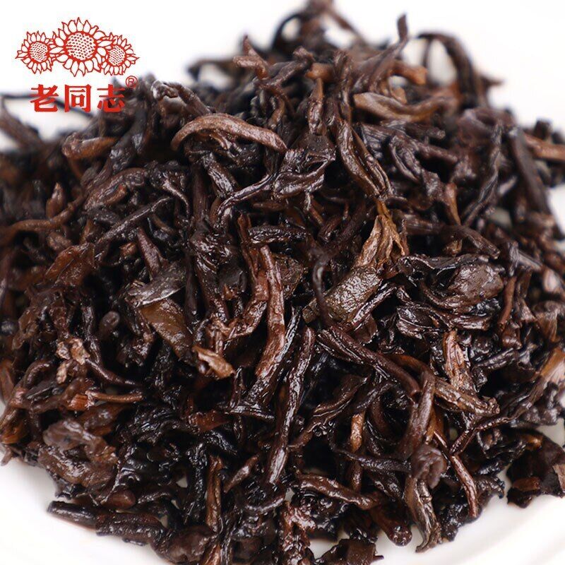 Haiwan Pu-erh Tea Old Comrade Third-level bulk tea Ripe Pu'er Tea 500g