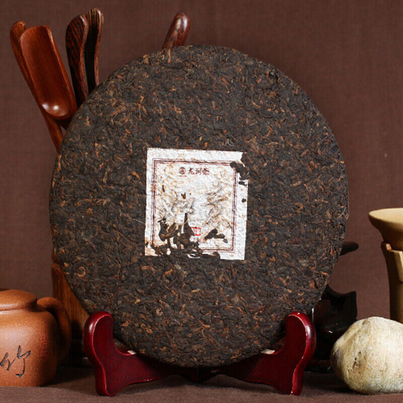 Ruyi * Year Yunnan Longrun Tea Puer Ripe Shu Pu-erh Tea Pu'er Cake 357g
