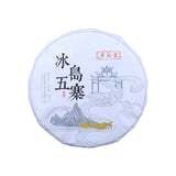 357 grammes de thé Pu'er brut du Yunnan gâteau islandais Wuzhai Pu'er thé Pu'er
