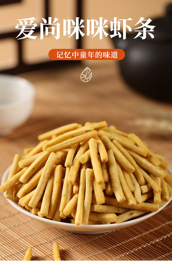 10g*20bag Mimi shrimp bars casual childhood snack Chinese specialty snacks